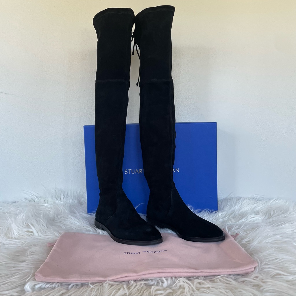 Stuart Weitzman Jocey Over-The-Knee Boot Nib Sz 7